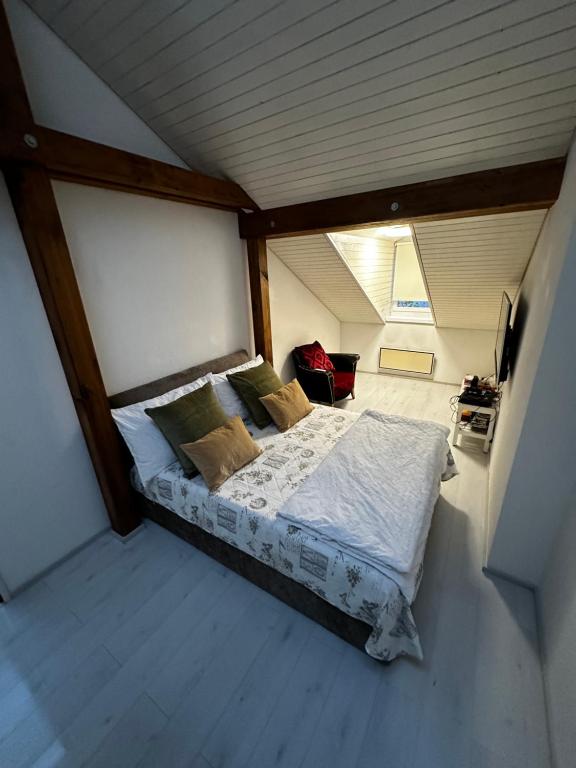 Postel nebo postele na pokoji v ubytování Casa Styner