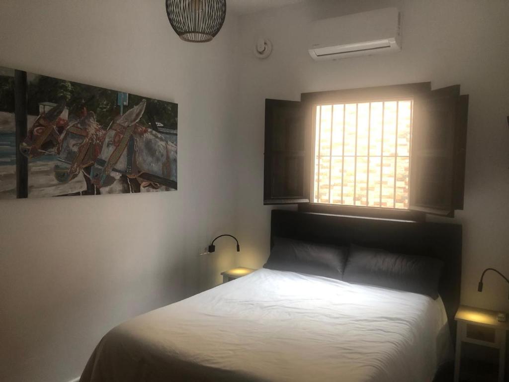 Posteľ alebo postele v izbe v ubytovaní Villa del Sol