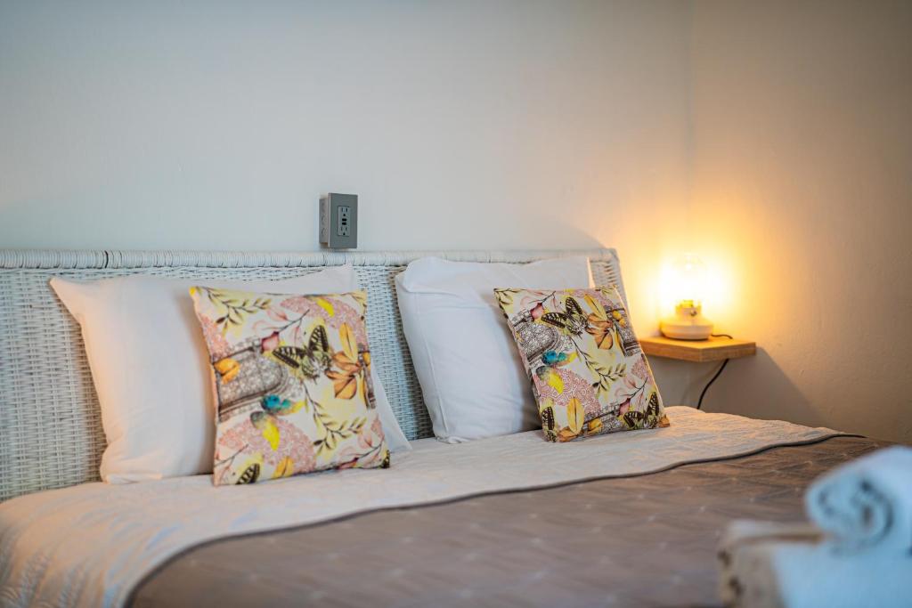 Postel nebo postele na pokoji v ubytování Casa Leonore Studio