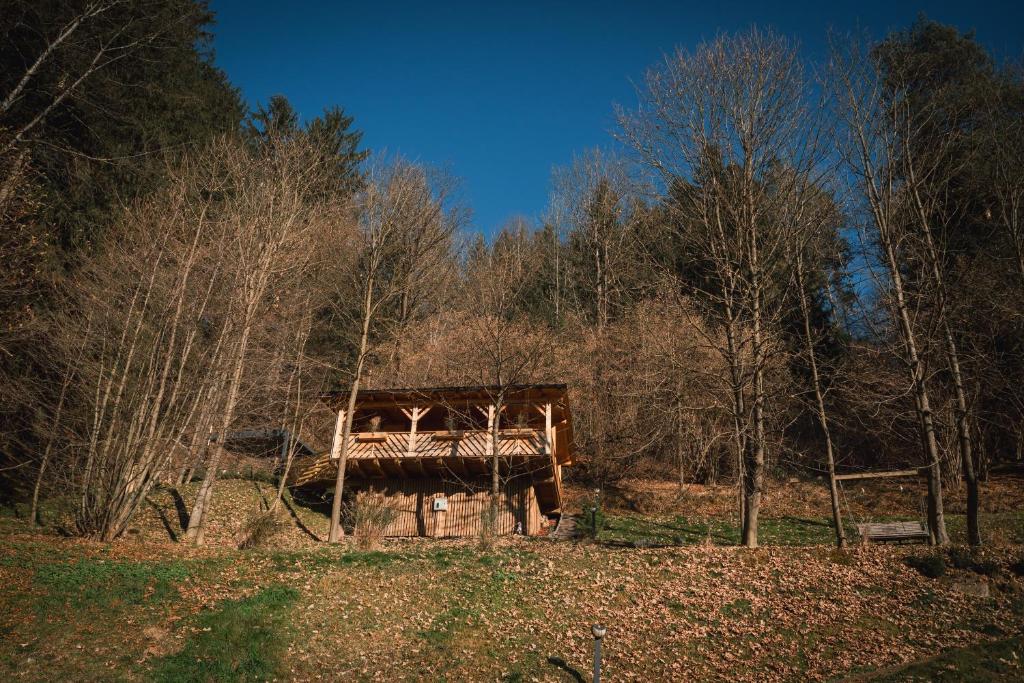 Příroda nedaleko prázdninového domu