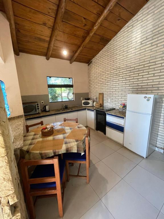Kuchyň nebo kuchyňský kout v ubytování Casa Samberna