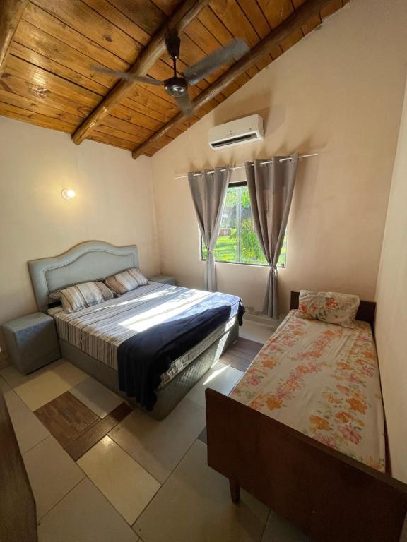 Postel nebo postele na pokoji v ubytování Casa Samberna