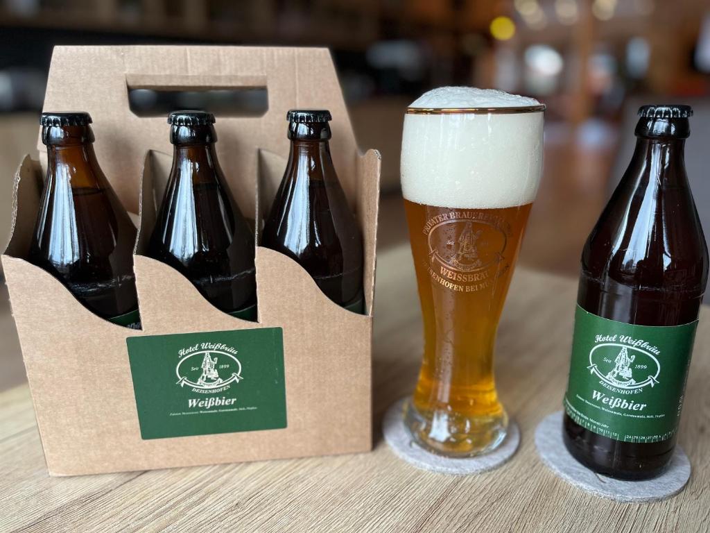 Nápoje v ubytování Hotel Weißbräu