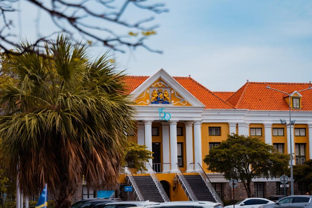 Budova, kde se apartmán nachází