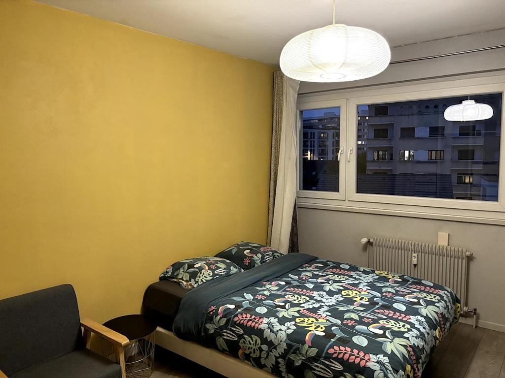 Photo de la galerie de l'établissement Coloc Cursat - Yellow Room, à Annemasse