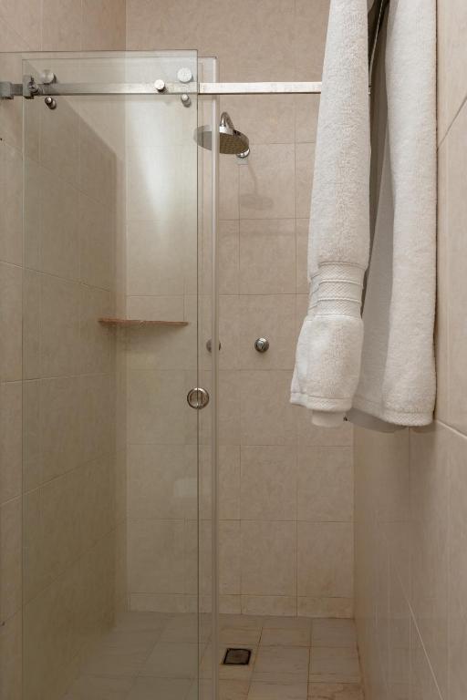 Um banheiro em Hotel Kinich