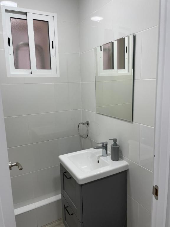 Kúpeľňa v ubytovaní Apartamentos Tarradellas Sants Estació