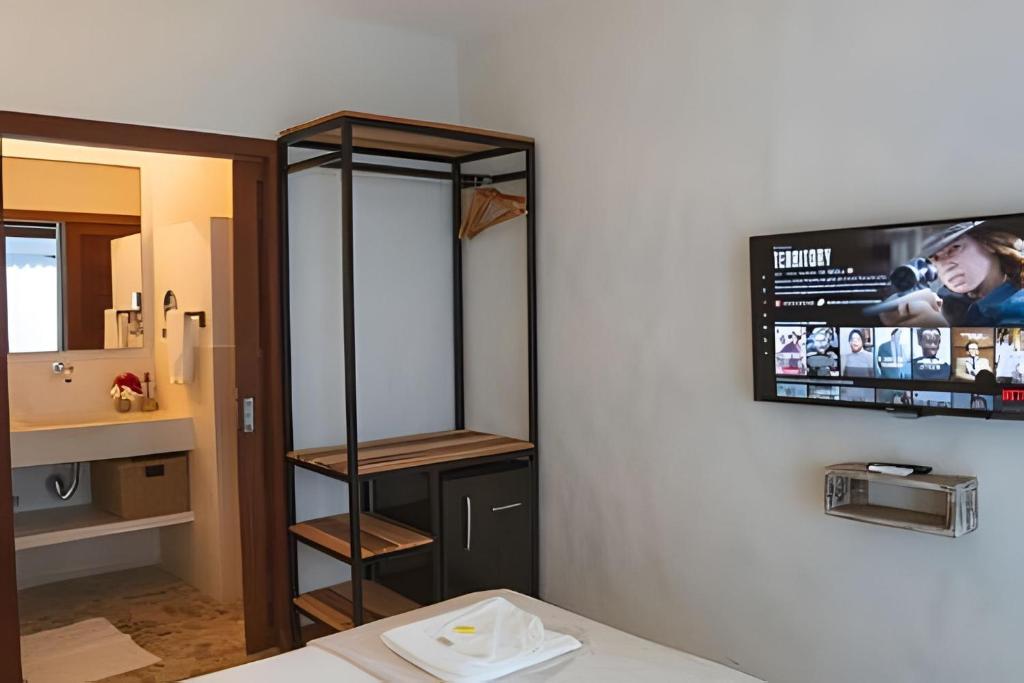 Postel nebo postele na pokoji v ubytování Vila Corada