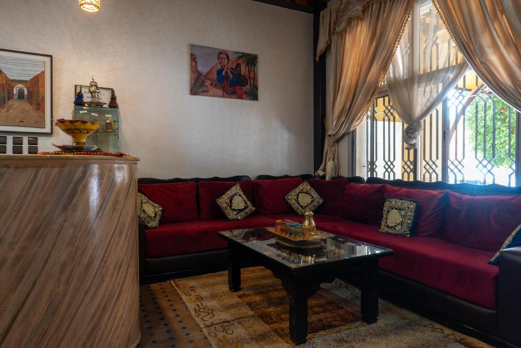 Posezení v ubytování Hotel Marmar