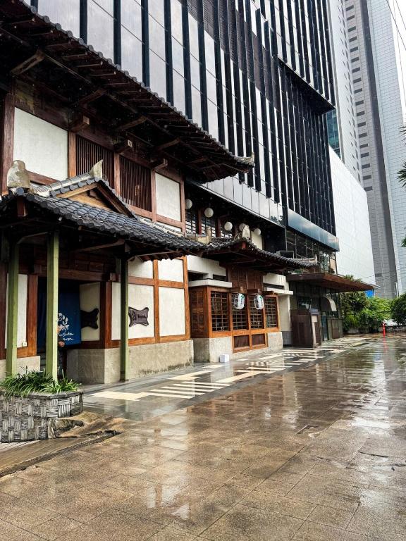 Bangunan di mana terletaknya apartmen