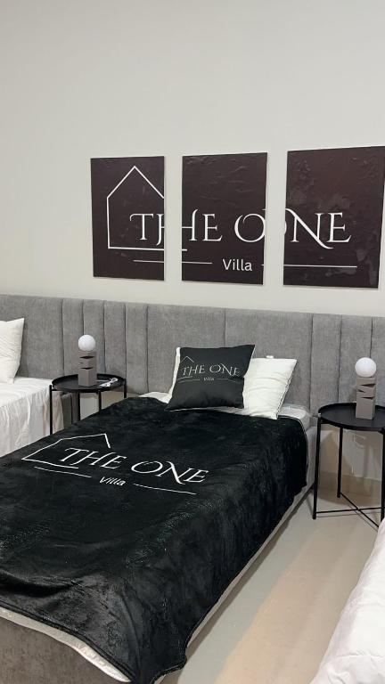 Voodi või voodid majutusasutuse TheOne Villa toas