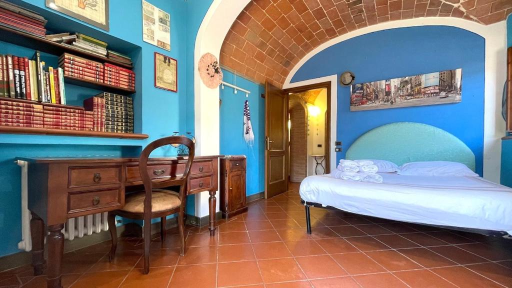 Łóżko lub łóżka w pokoju w obiekcie Brucina - Private holiday apartment with shared pool