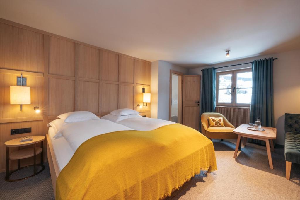 Voodi või voodid majutusasutuse Hotel Berghof toas