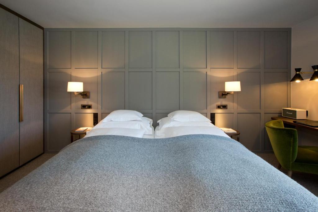 Voodi või voodid majutusasutuse Hotel Berghof toas