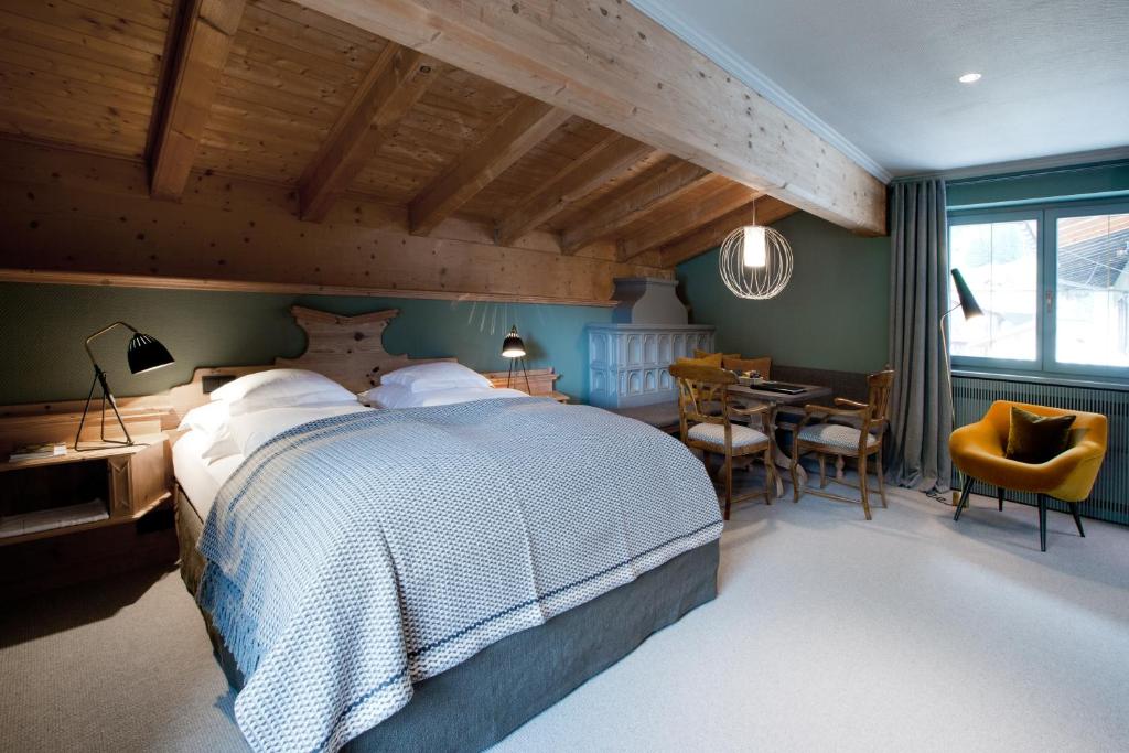 Voodi või voodid majutusasutuse Hotel Berghof toas