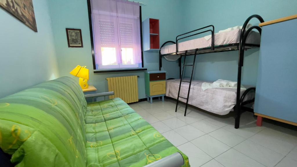 Postel nebo postele na pokoji v ubytování Hostel Villa Lucia
