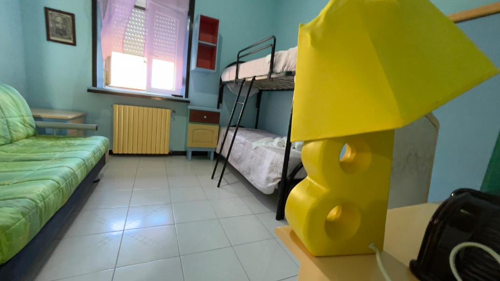 Postel nebo postele na pokoji v ubytování Hostel Villa Lucia