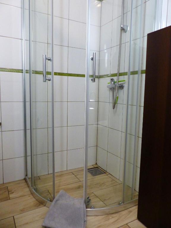 Kúpeľňa v ubytovaní Apartament Kraszewskiego
