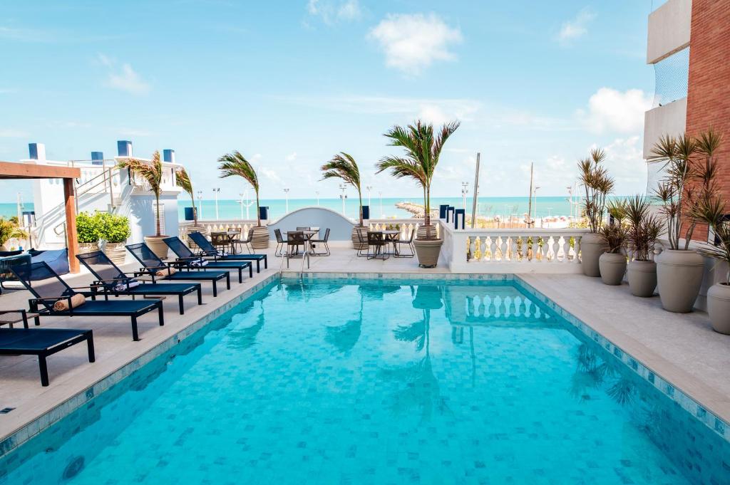 Bazén v ubytování Hotel Sonata de Iracema nebo v jeho okolí
