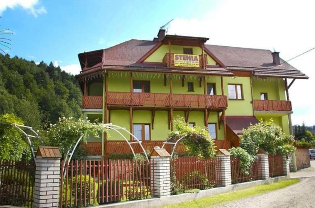 Budova, kde se bed and breakfast nachází