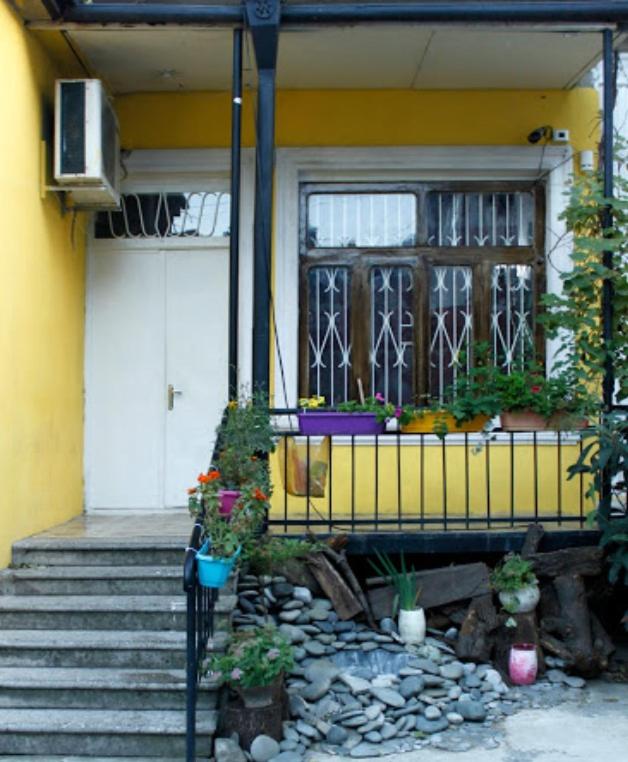 Budova, kde se hostel nachází