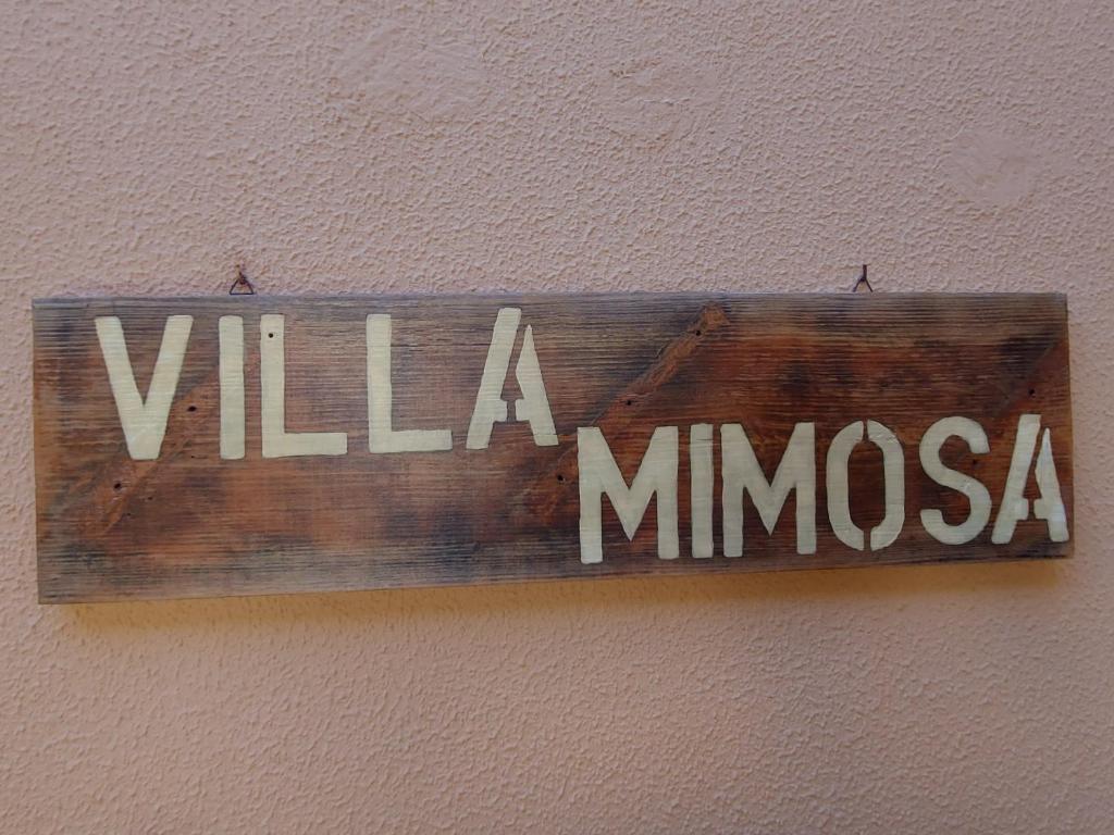 Certifikát, hodnocení, plakát nebo jiný dokument vystavený v ubytování villa Mimosa