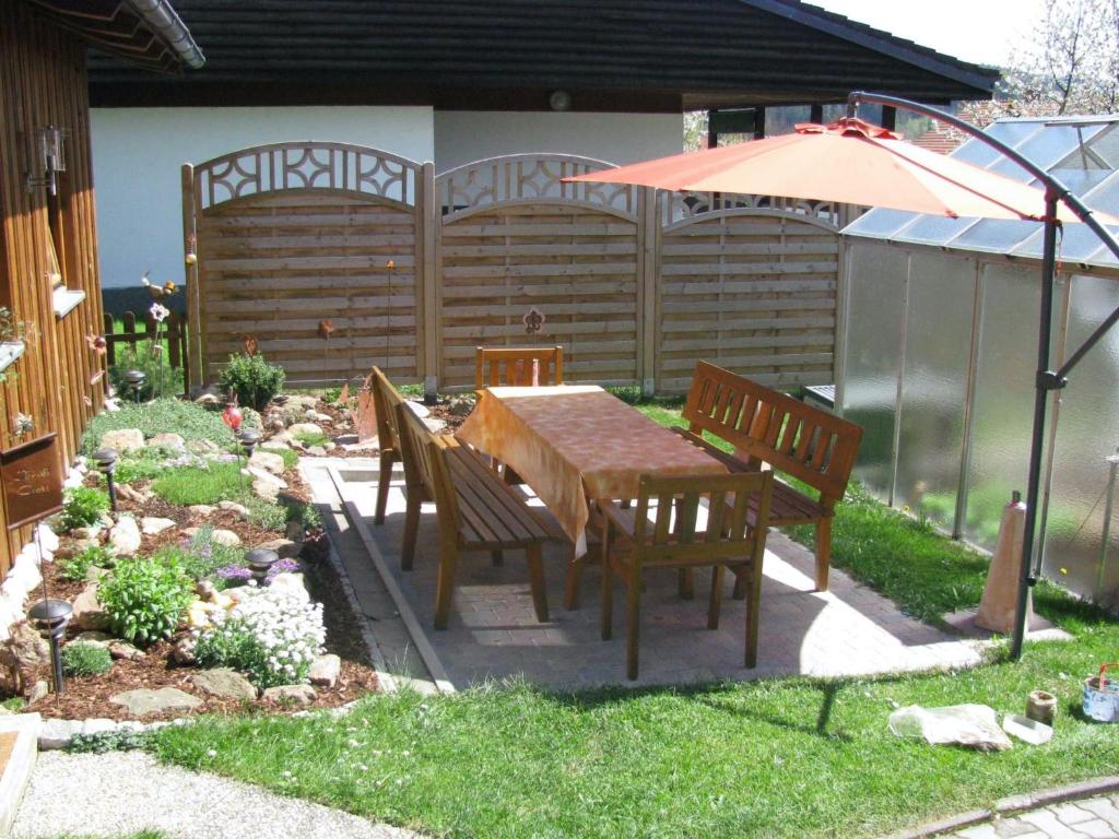 Zahrada ubytování Apartment in Drachselsried near Ski Slopes