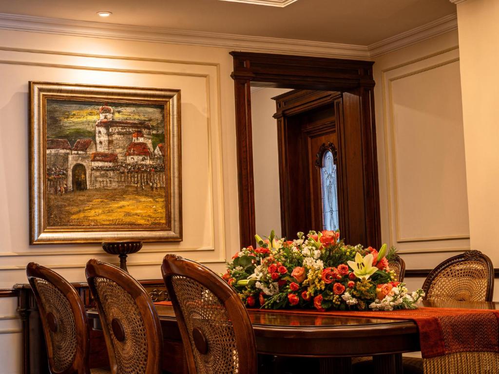 Posezení v ubytování Plaza Grande Hotel