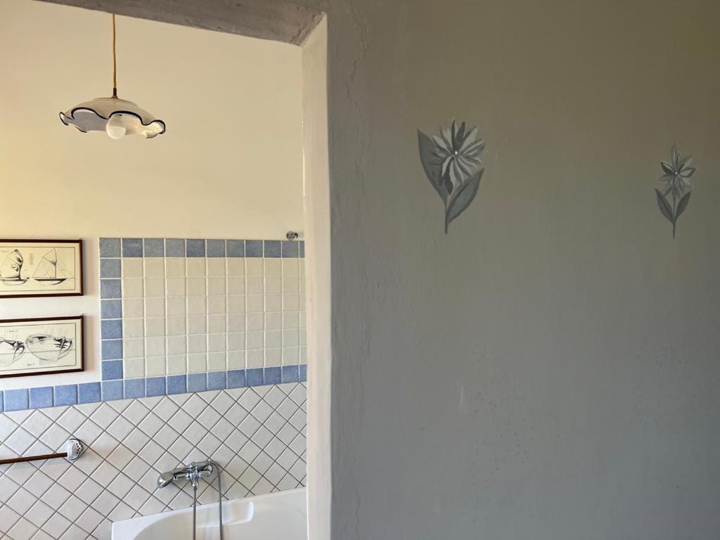 Koupelna v ubytování B&B La Casetta degli Aranci