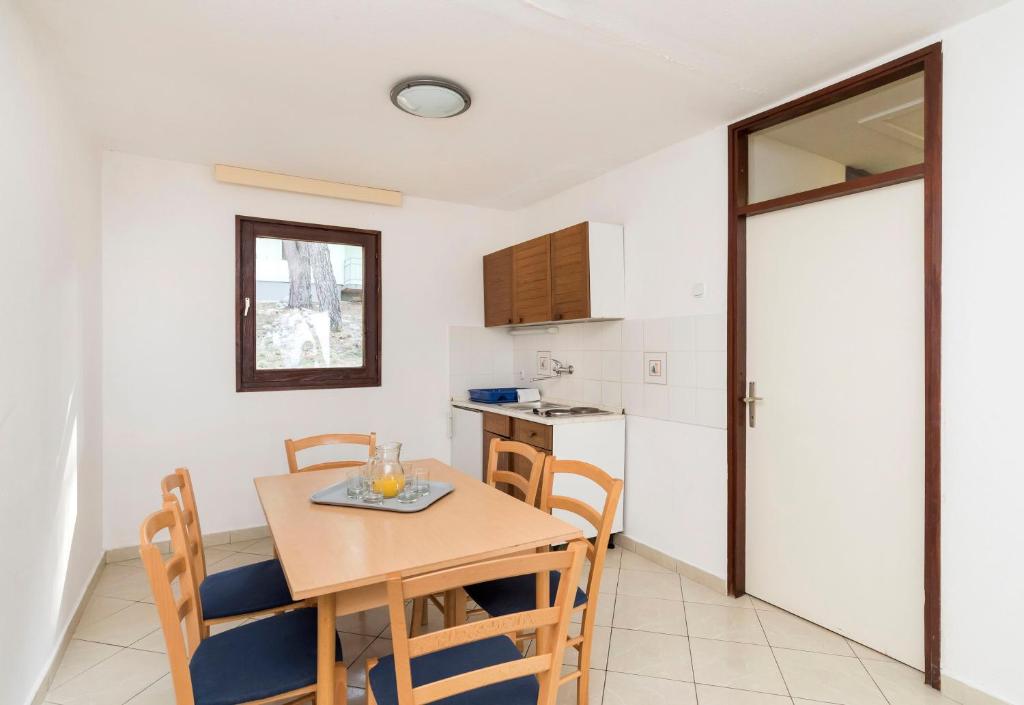 Kuhinja oz. manjša kuhinja v nastanitvi Apartments Kanegra Plava Laguna