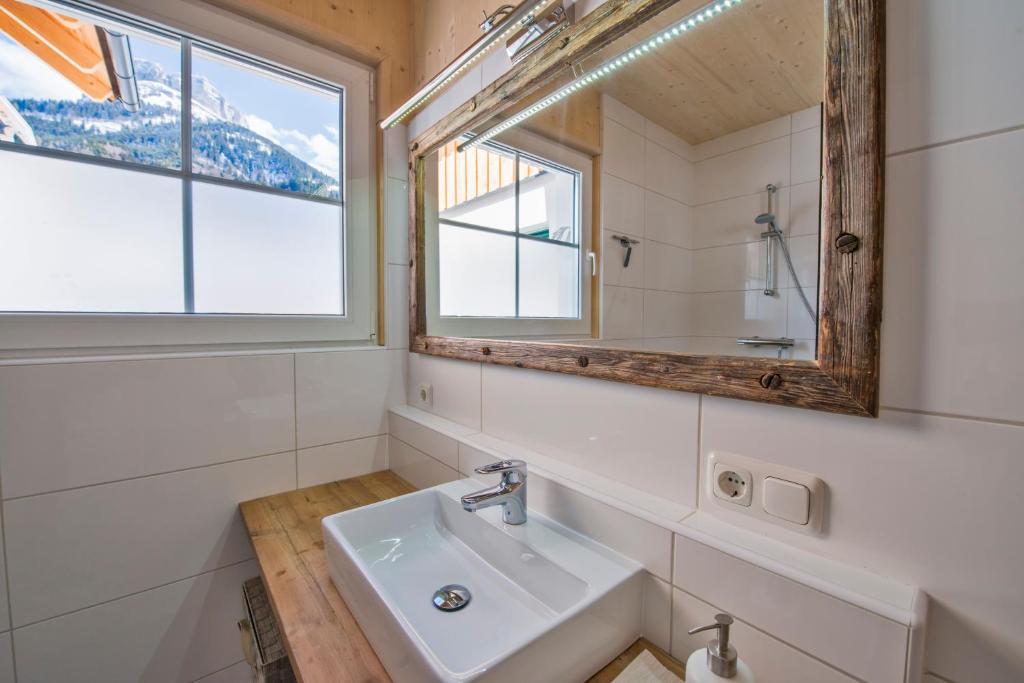 Kúpeľňa v ubytovaní Haus Loserblick