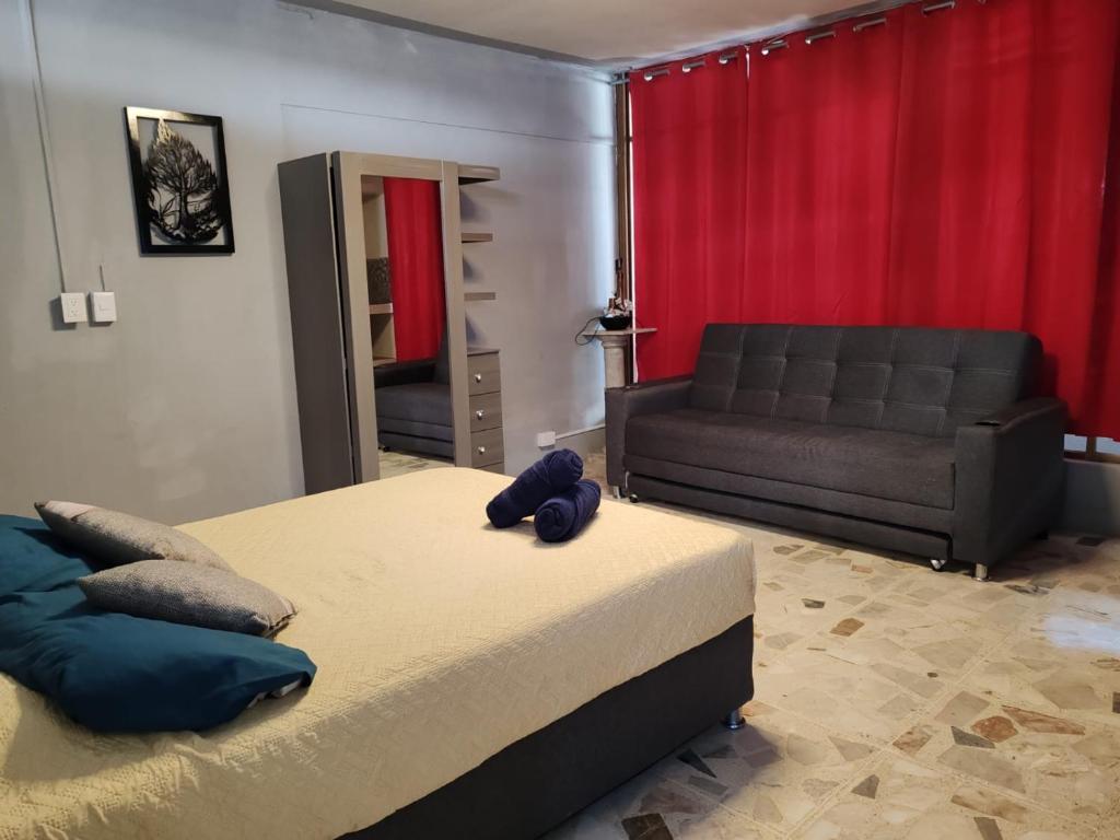 Posezení v ubytování Hostal vitta