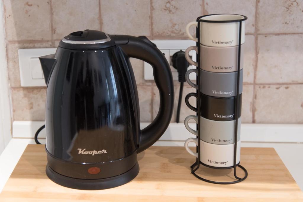 Set per la preparazione di tè e caffè presso Casa Eva - Roma