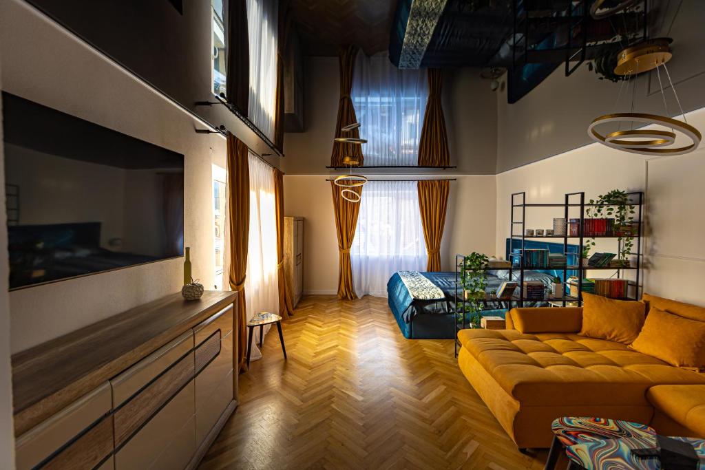 TV/trung tâm giải trí tại Apartament ACs Studio