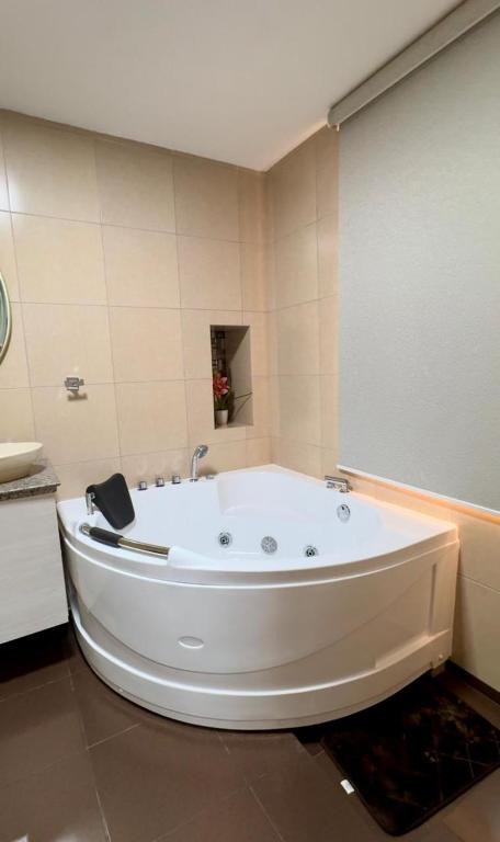 Koupelna v ubytování Hotel Ramedi