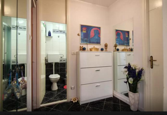 Kúpeľňa v ubytovaní Apartment Ultra Split
