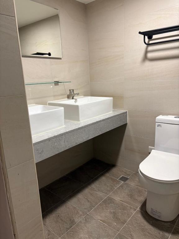 Koupelna v ubytování 安平商旅Choona Hotel Anping