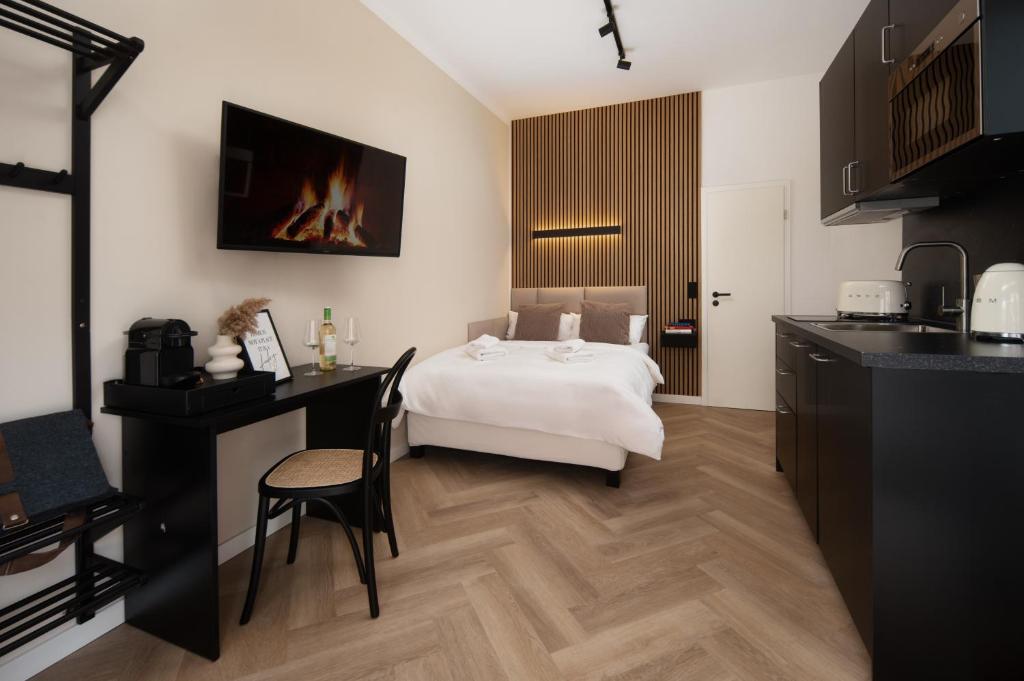 Rooms-Bremen Super Zentrale Studio-Apartments HBF-Messe-ÖVB Arena-City
