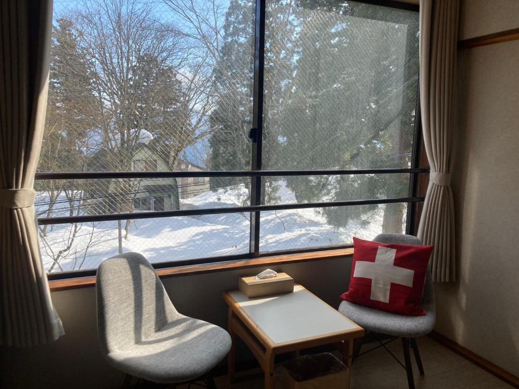 Posezení v ubytování Seifuso At Myoko