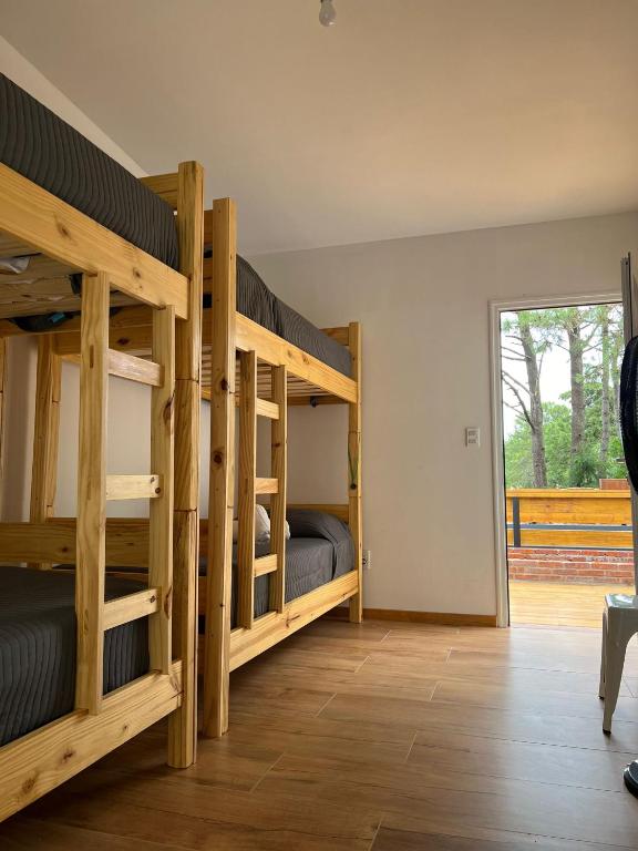 Postel nebo postele na pokoji v ubytování Diez Pinos