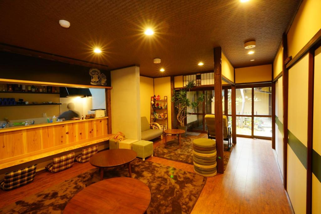 Część wypoczynkowa w obiekcie Hotel Lantern Gion
