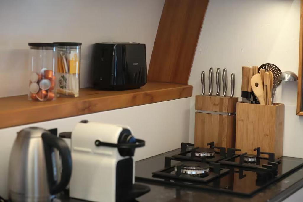 Cucina o angolo cottura di Tiki Beach Moorea , Piscine & Petit Déjeuner