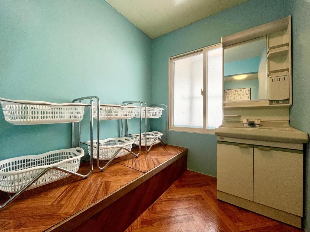 Kuchyň nebo kuchyňský kout v ubytování Yokokura Ryokan