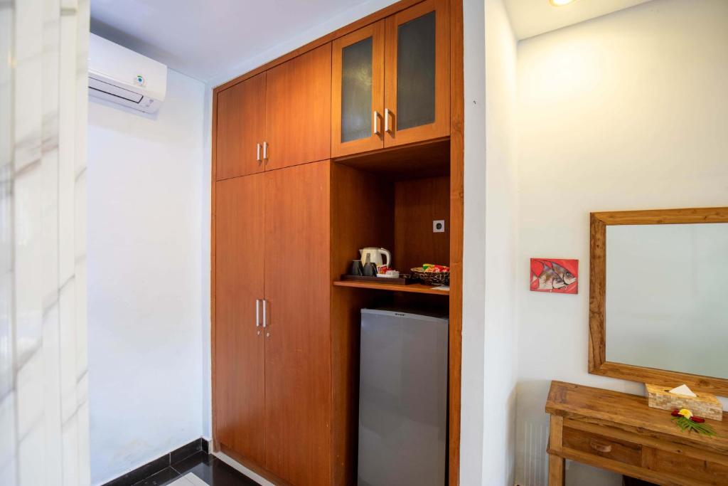Kuchyň nebo kuchyňský kout v ubytování Amoya Inn