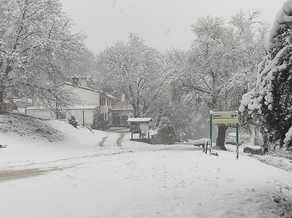 Dulce Posada v zimě