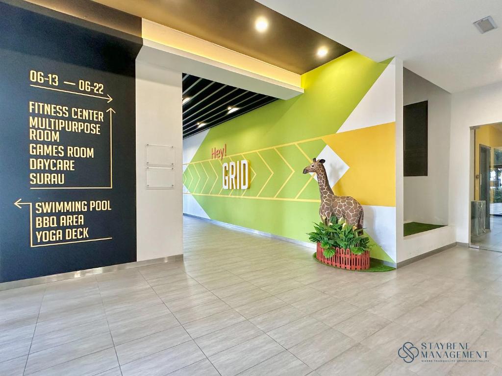 Certifikát, hodnocení, plakát nebo jiný dokument vystavený v ubytování Sunway GRID Residence SunwayXpark BigBox By Stayrene