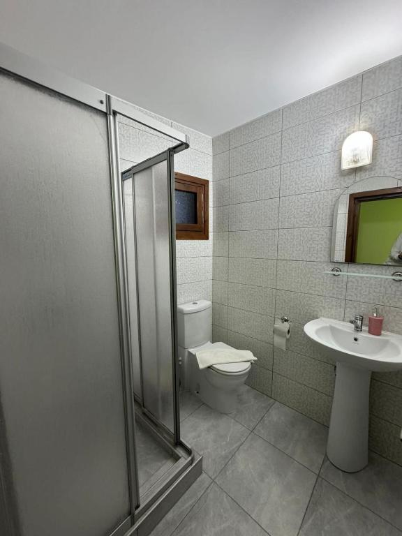 Koupelna v ubytování Betul Guest House