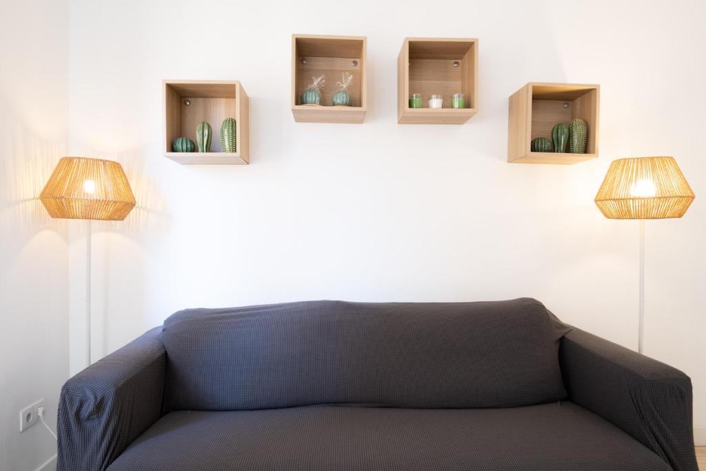 Posedenie v ubytovaní Apartamento NUEVO con encanto en SAGRADA FAMILIA