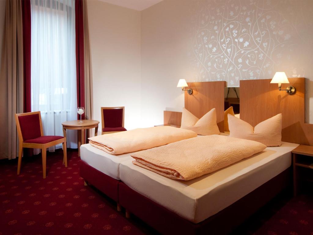 Postel nebo postele na pokoji v ubytování Beim Weinbauer