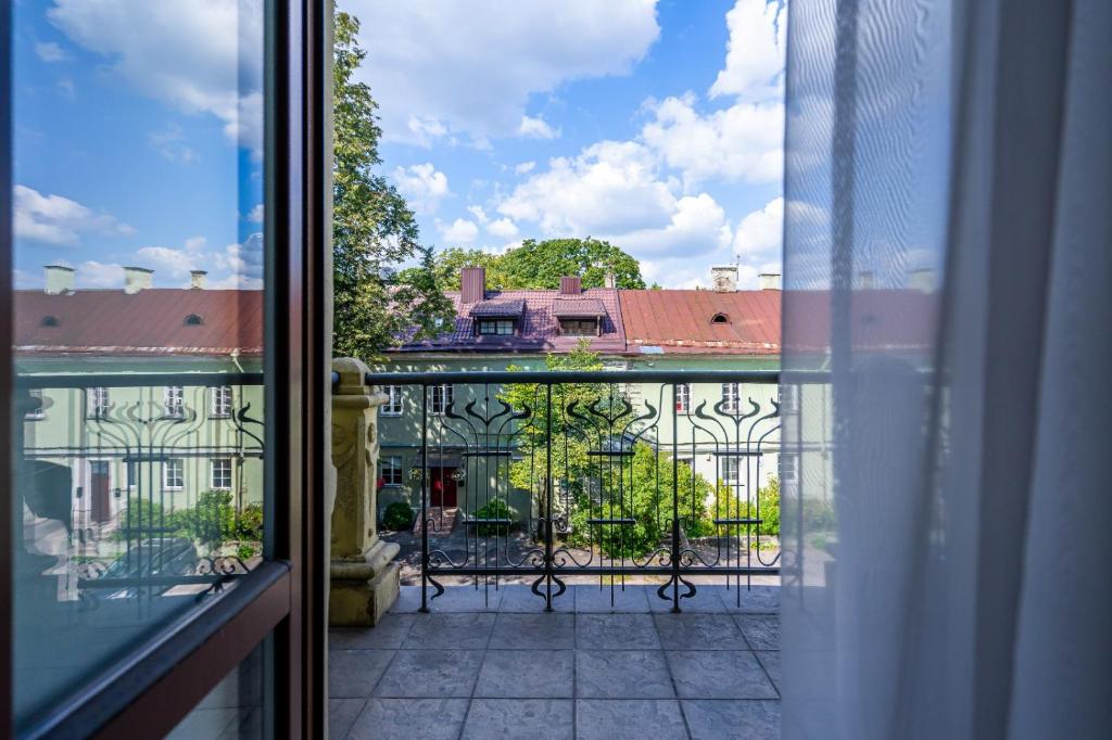 Balkón nebo terasa v ubytování Artis Centrum Hotels